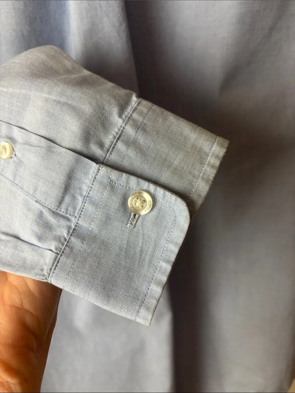 Vineyard Vines Men's Light Blue Button-Down Oxford Shirt